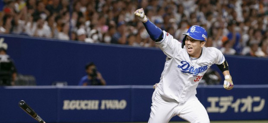 Shingo Usami Provides Second Game-Winning Hit for Chunichi Dragons